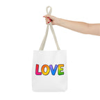 Rainbow Love Tote Bag