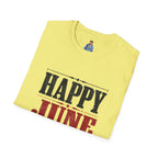 Juneteenth T-Shirt — "Happy Juneteenth" Celebration Tee