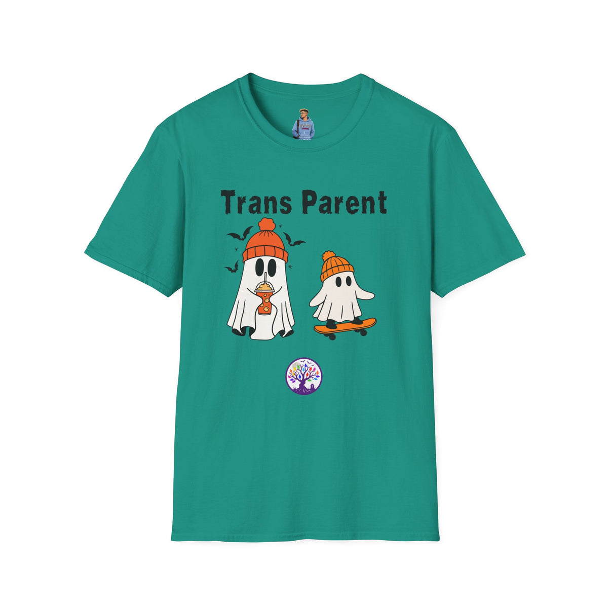 Trans Parent 7 Halloween Pride Tree Las Vegas T-Shirt