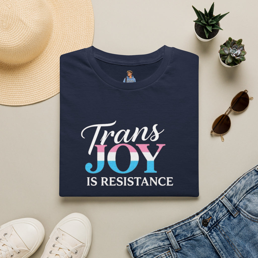 Trans Joy is Resistance Unisex T-Shirt - Celebrate Love and Empowerment