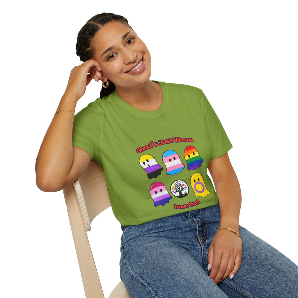 Ghouls Just Wanna Have Fun Pride Tree Las Vegas T-Shirt