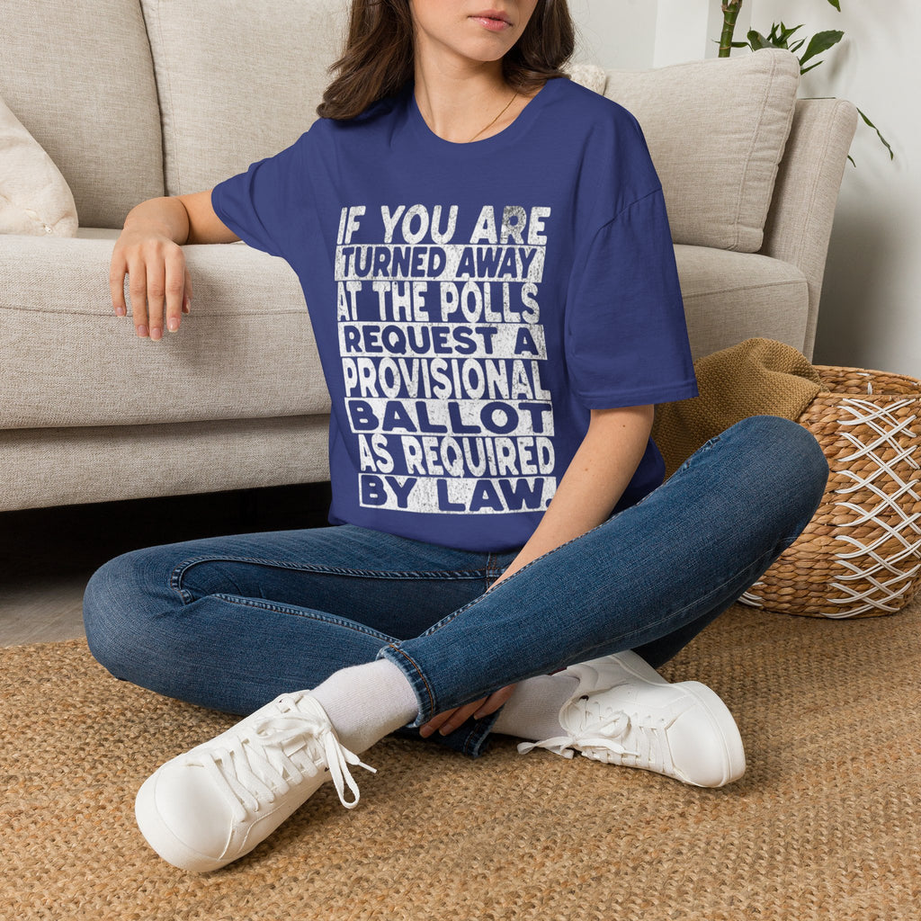 Know Your Rights Voter English T-Shirt