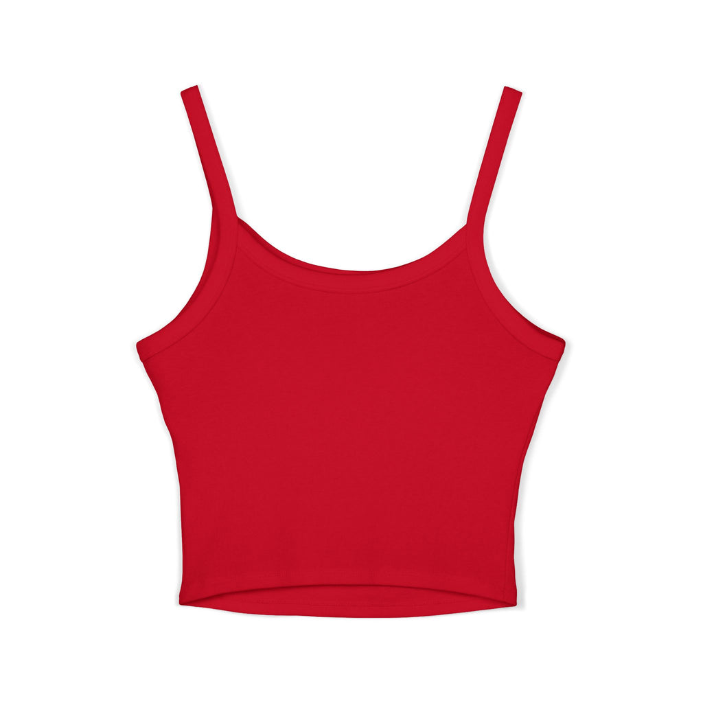 Women's Spaghetti Strap Tank Top - "Nazis Are Bad, MMK?" Graphic Tee for Social Justice Advocates