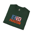 End Fascism Unisex Softstyle T-Shirt | Bold Patriotic Statement Tee