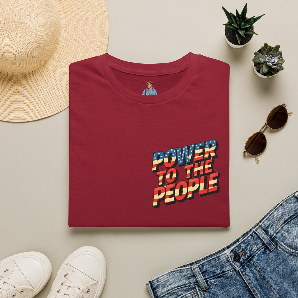 Power to the People Unisex Softstyle T-Shirt Classic Protest Tee