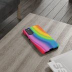 Rainbow Swirl Tough Case for Android