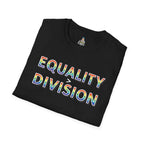 Equality is Greater Than Division T-Shirt — Rainbow Pride Graphic Tee