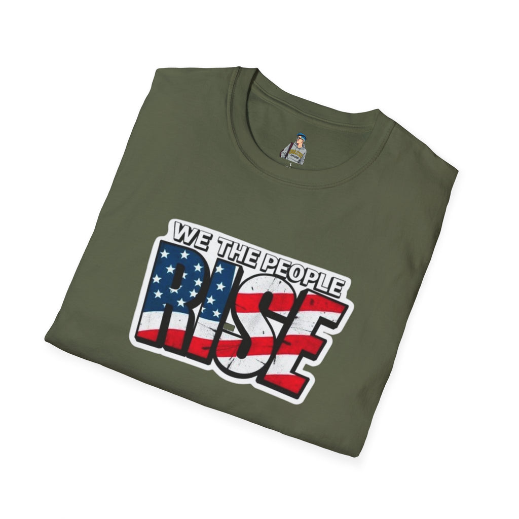 Patriotic Unisex T-Shirt - 'We The People Rise'