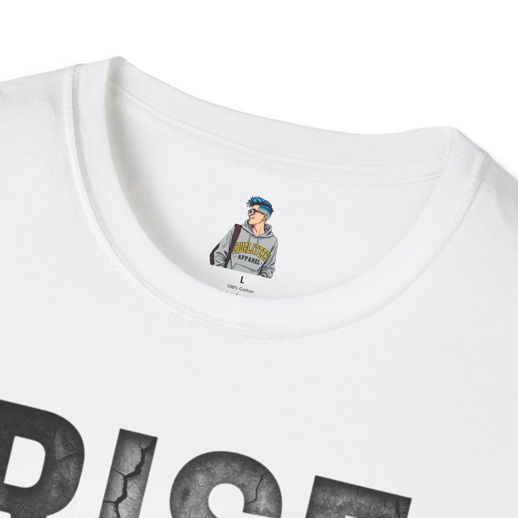 Rise Above Motivational Graphic T-Shirt