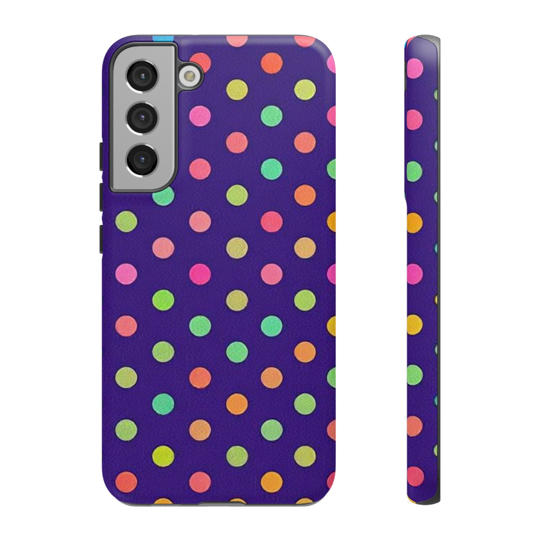 Colorful Polka-Dot Tough Case for Android