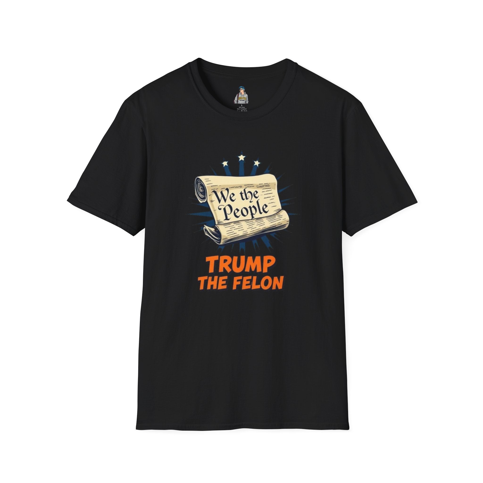 Unisex Softstyle T-Shirt - We the People Trump the Felon Tee
