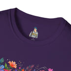 Floral 'FTP' Graphic T-Shirt