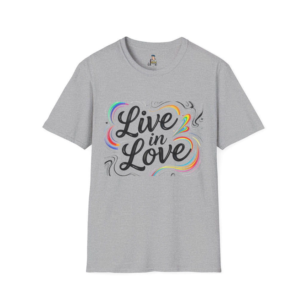 Live in Love Inspirational T-Shirt