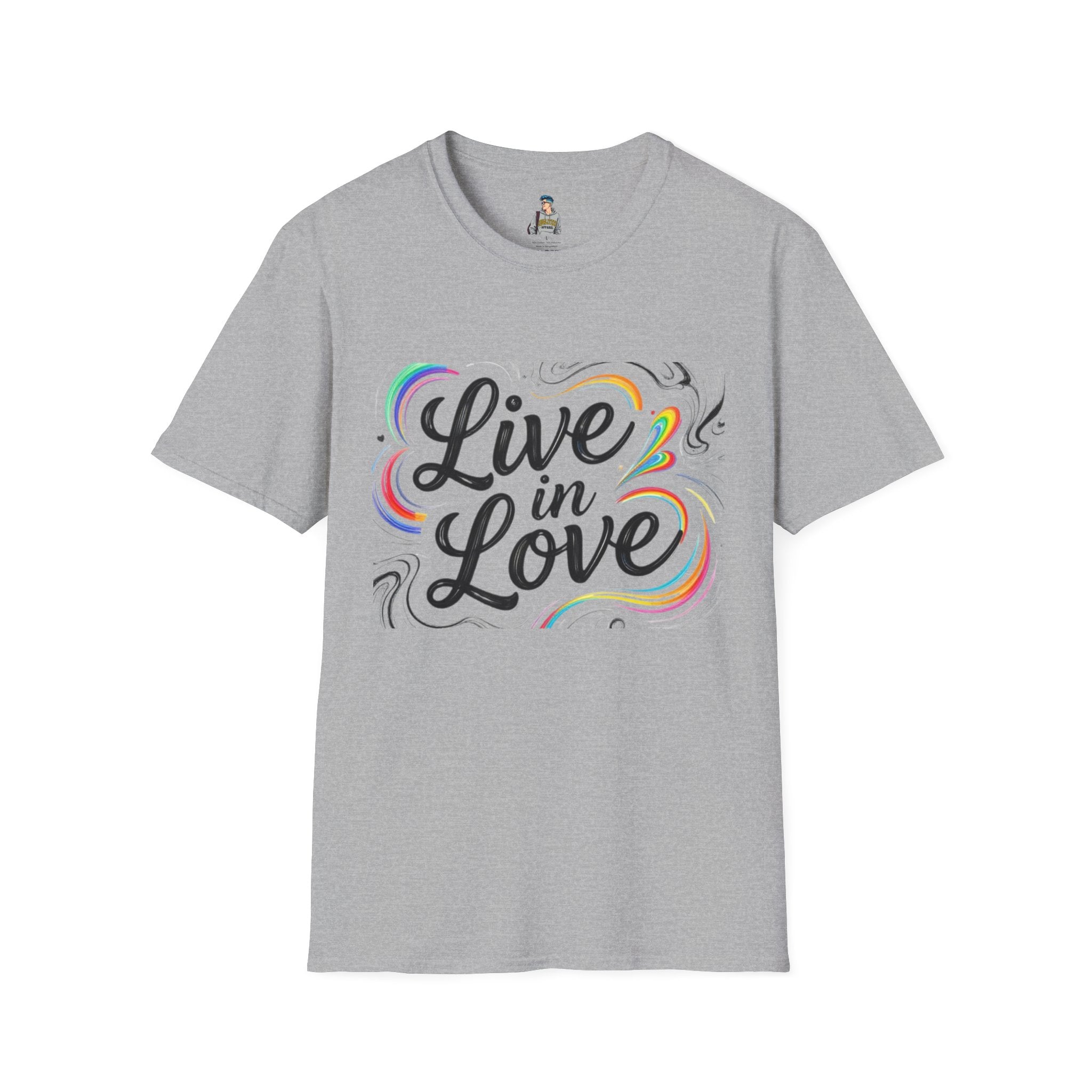 Live in Love Inspirational T-Shirt