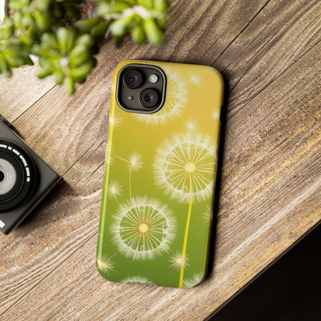 Dandelion Breeze Tough Phone Case for iPhone