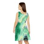 Tie-Dye Skater Dress - Perfect for Summer Outings & Festivals