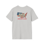 Unisex Softstyle T-Shirt - 'Patriots Don't Vote for Traitors' with USA Flag Design