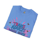 Trans Awareness Unisex T-Shirt, LGBTQ+ Pride Shirt, Gift for Allies, Feminist Apparel, Support Trans Rights
