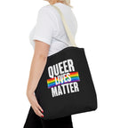 Queer Lives Matter Tote Bag