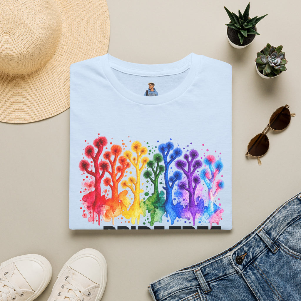 Pride Tree Las Vegas T-Shirt - Black Text