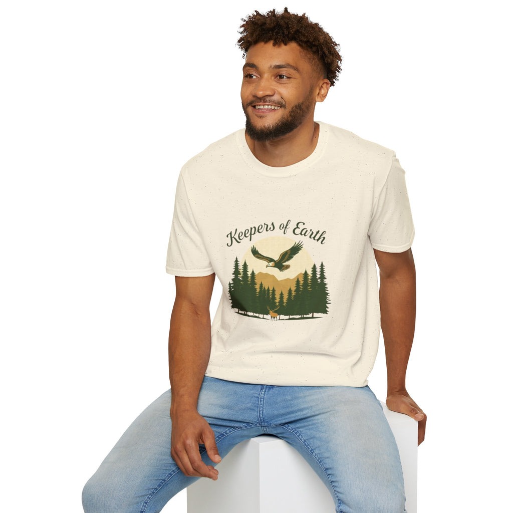 Keepers of the Earth Eagle and Elk T-shirt