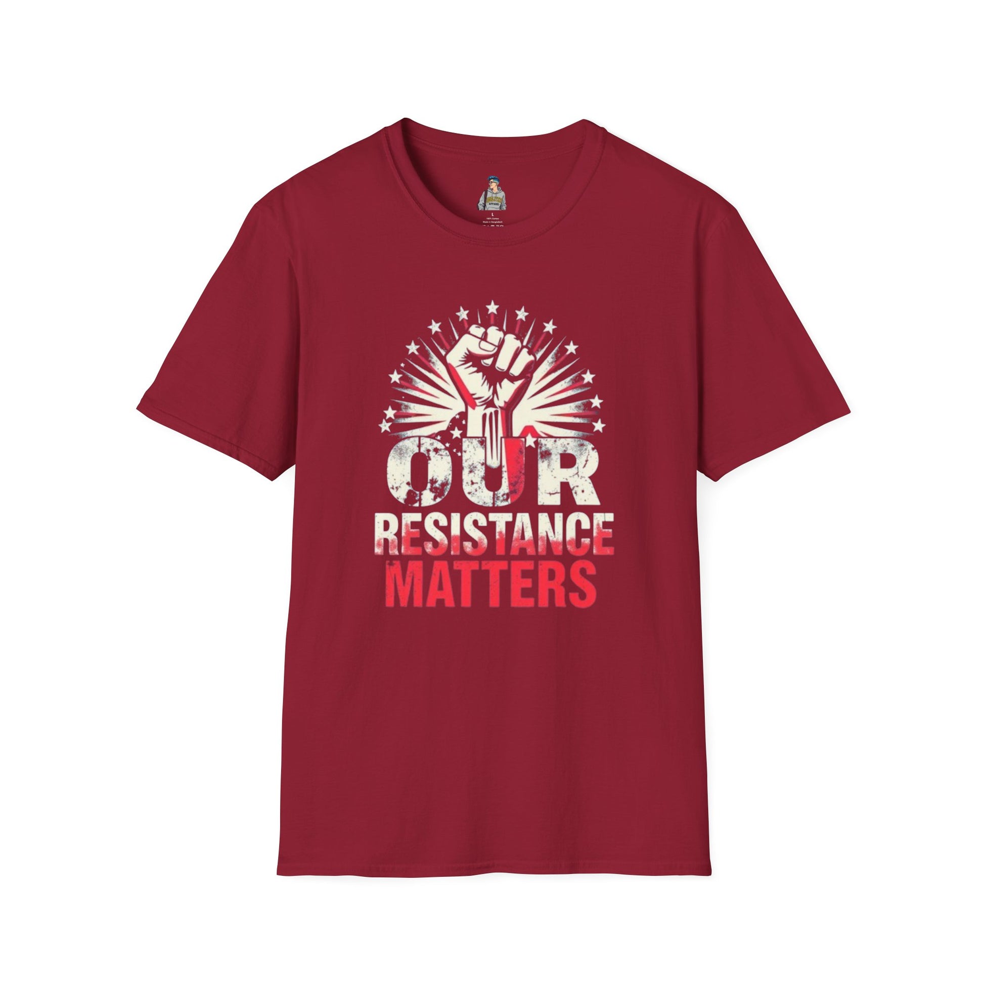 Unisex Softstyle T-Shirt - "Our Resistance Matters" Graphic Tee for Activism