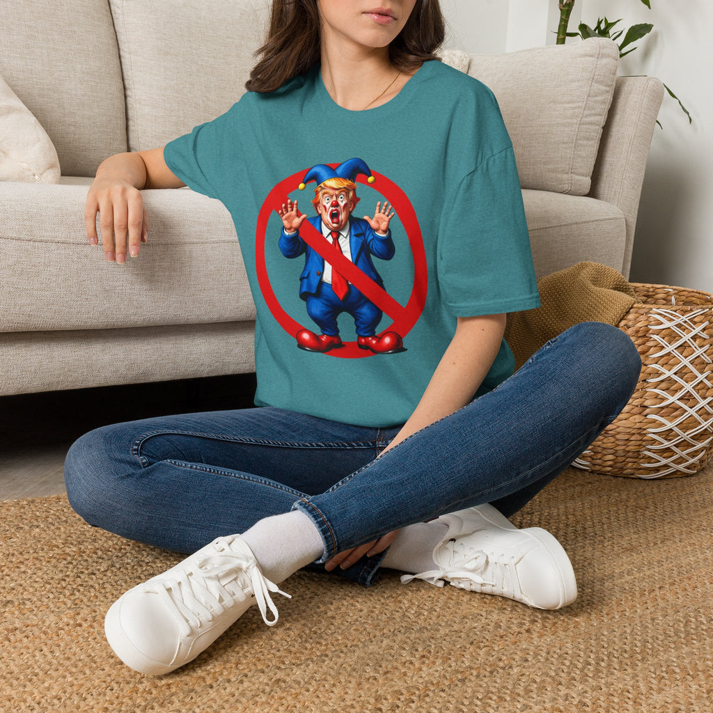 NO CROWN FOR THE CLOWN T-Shirt - NO KINGS IN AMERICA
