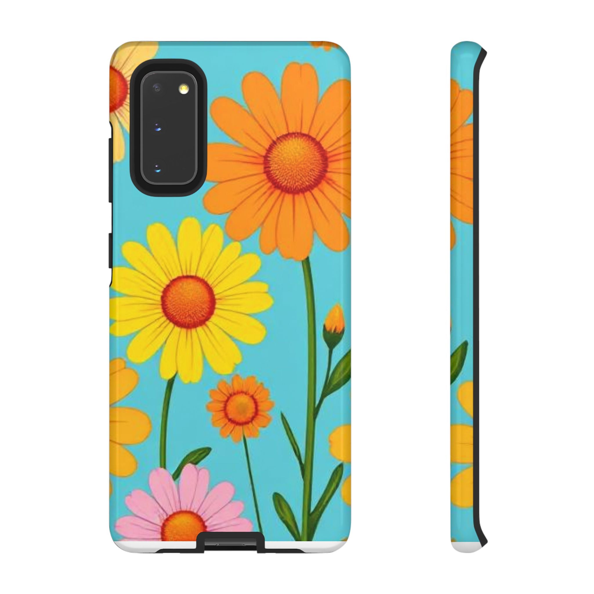 Floral Daisy Tough Case for Android