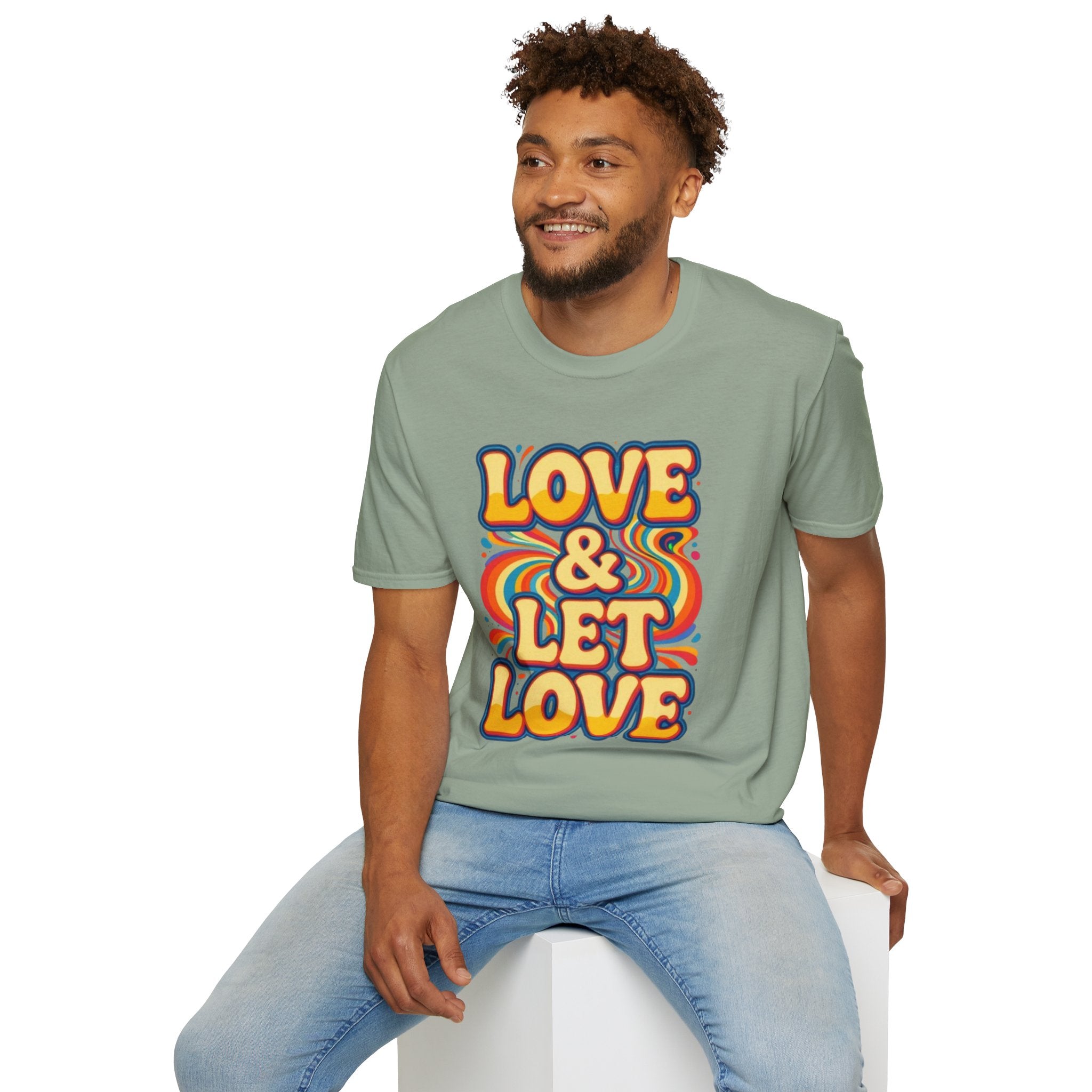 Love & Let Love Retro T-Shirt