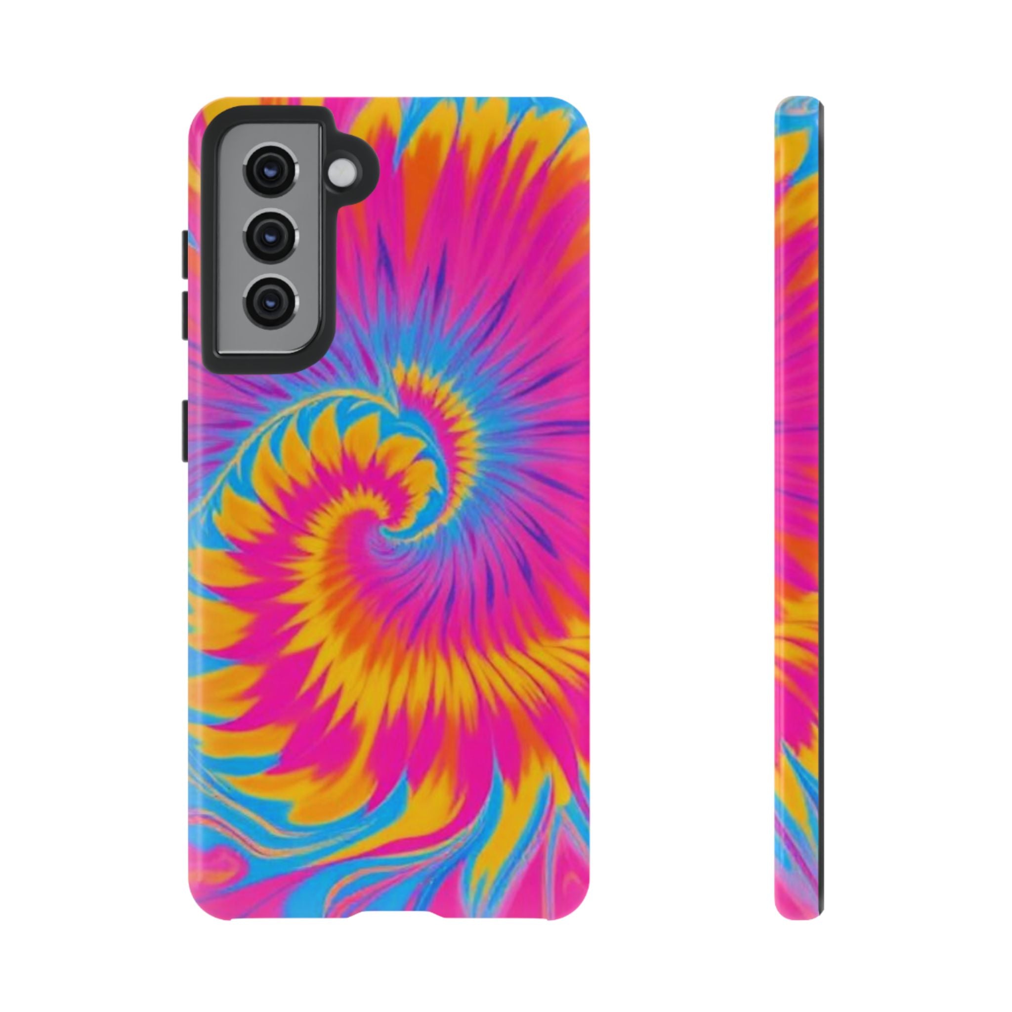Vibrant Tie-Dye Swirl Tough for Android