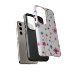 Pink Wildflower Tough Case for Android