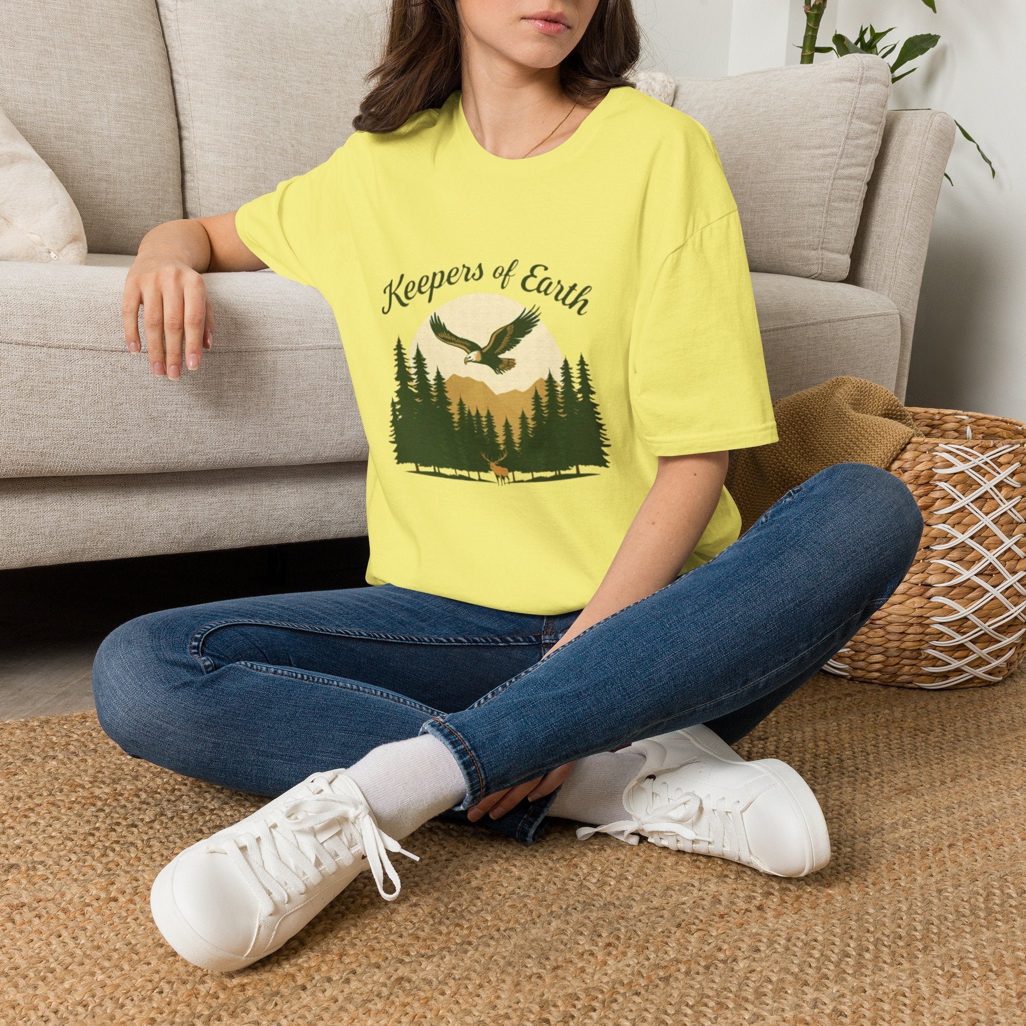 Keepers of the Earth Eagle and Elk T-shirt