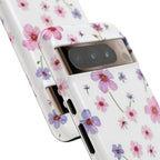 Pink Wildflower Tough Case for Android