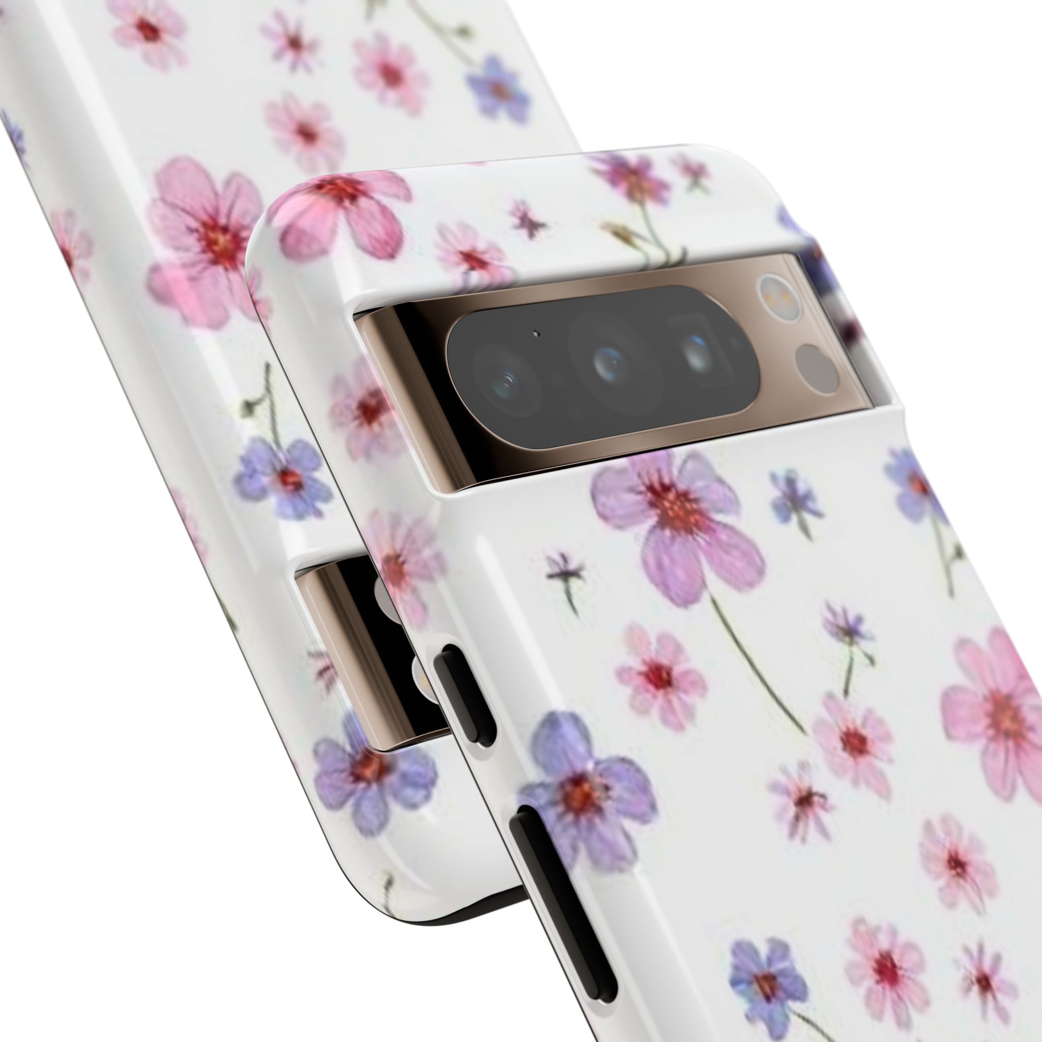 Pink Wildflower Tough Case for Android
