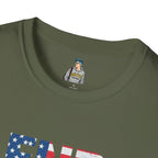 End Fascism Unisex Softstyle T-Shirt | Bold Patriotic Statement Tee