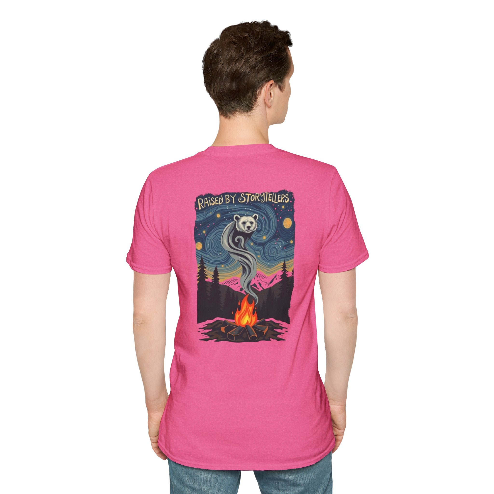 Raised by Storytellers Native Pride T-Shirt