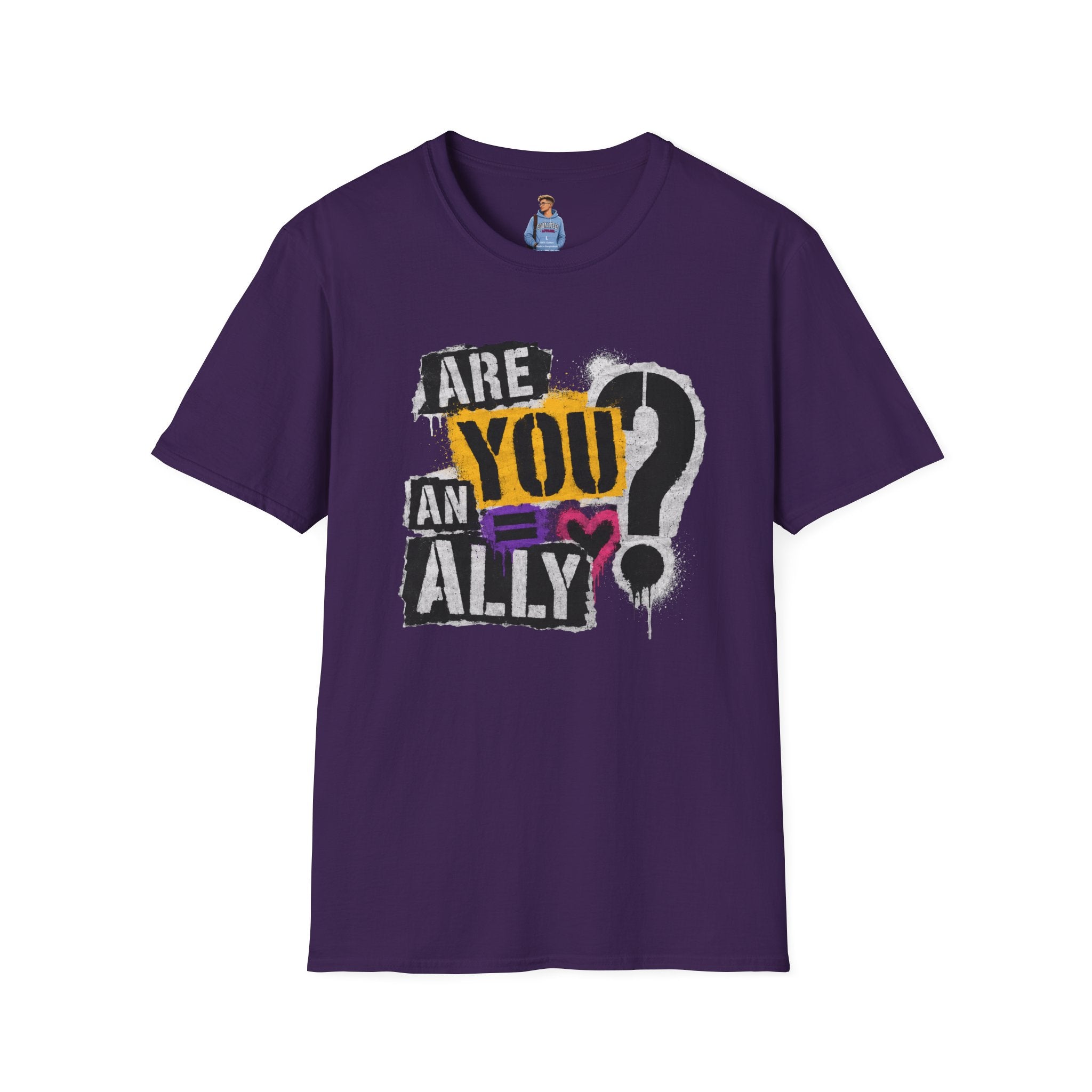 Are You An Ally? Graphic T‑Shirt — Pride & Allyship Tee