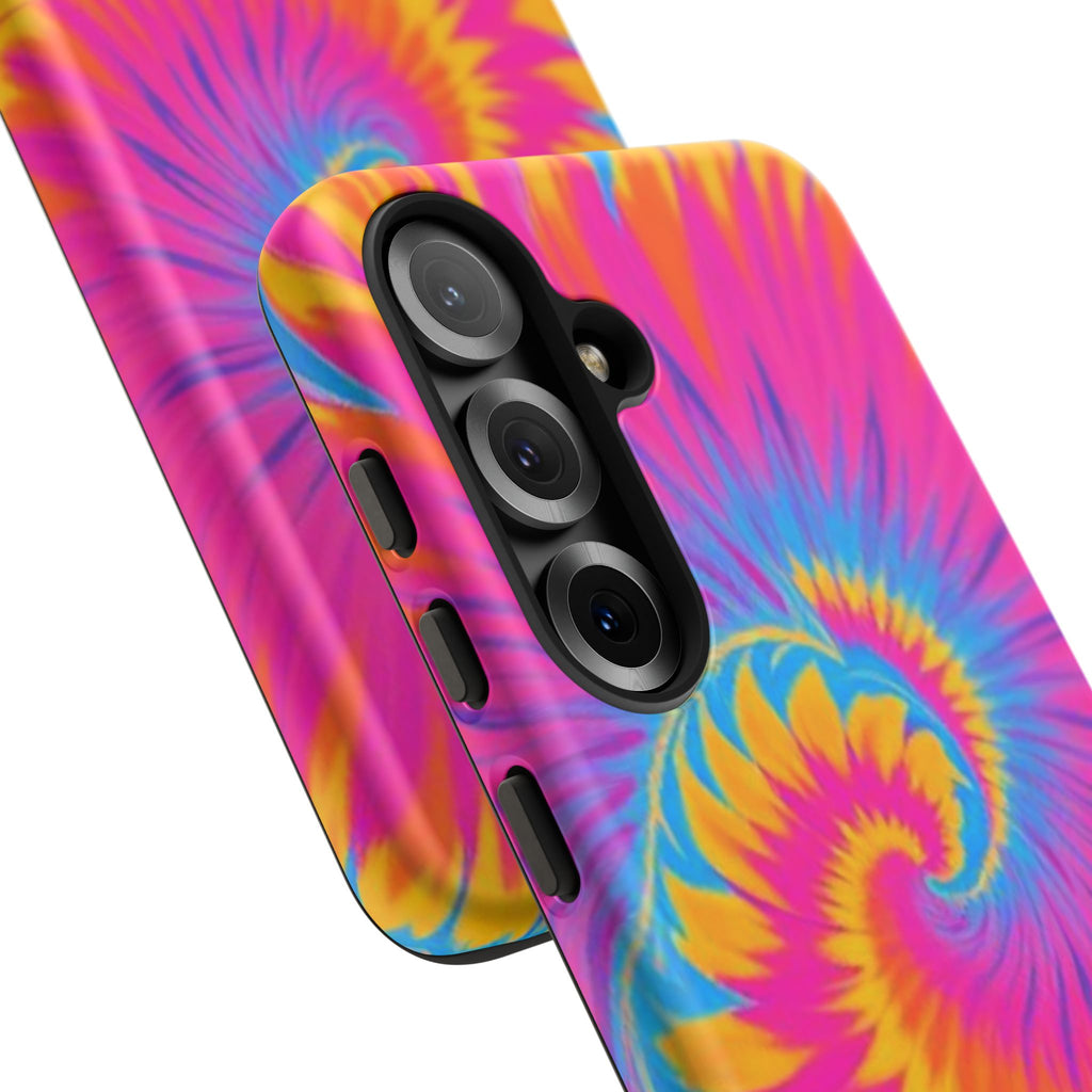 Vibrant Tie-Dye Swirl Tough for Android