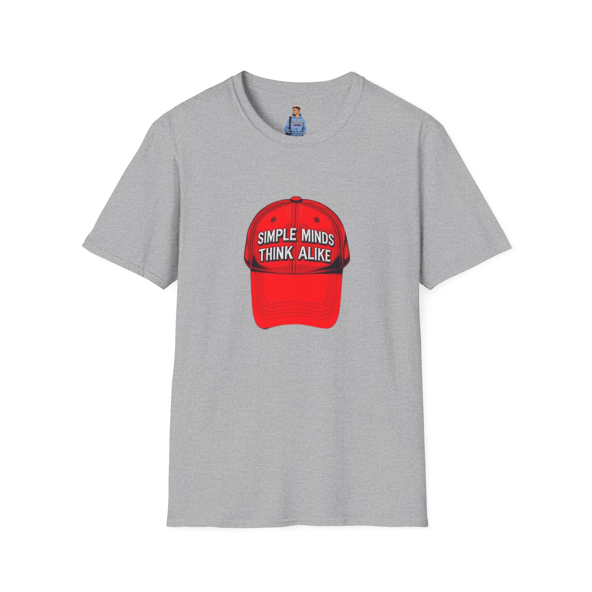 Simple Minds Think Alike T-Shirt' & 'Make America Think Again' Graphic Tee