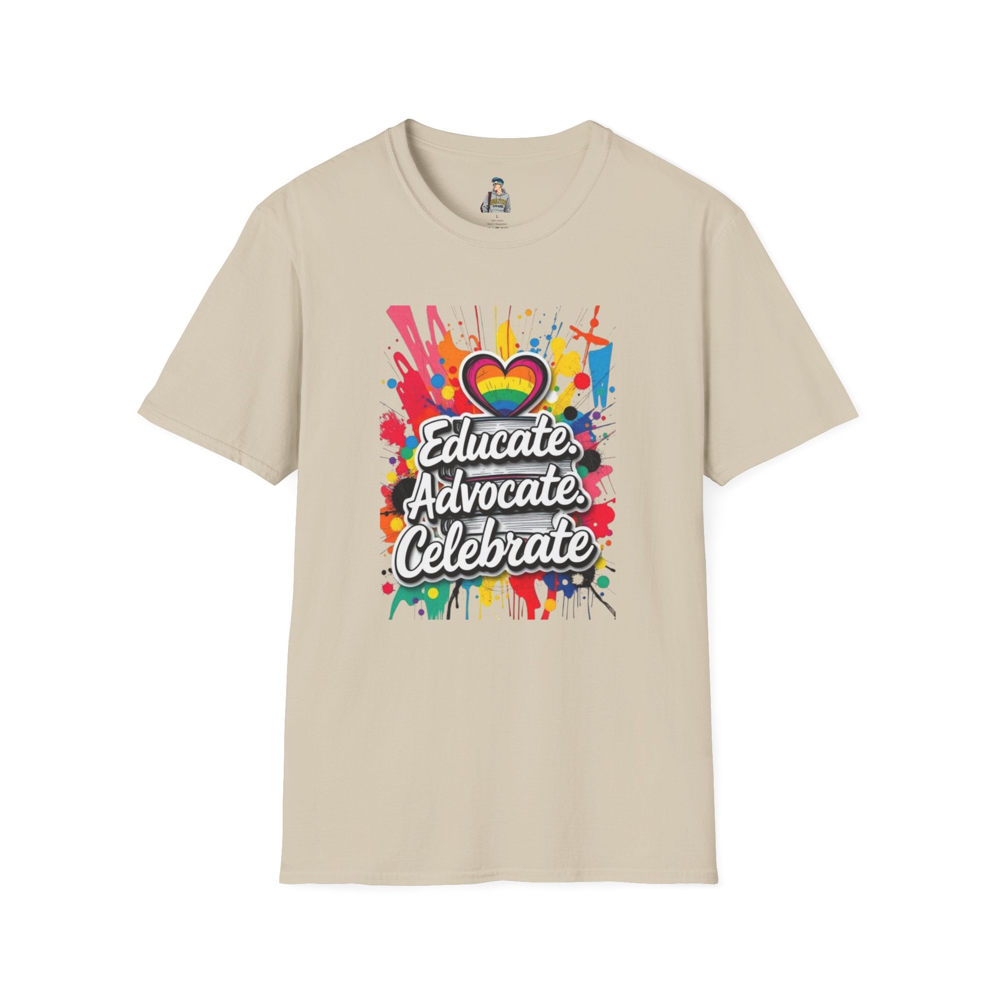 Educate Advocate Celebrate Unisex T-Shirt