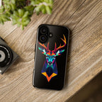 Colorful Fractal Deer Art Design Tough Case For Android & iPhone