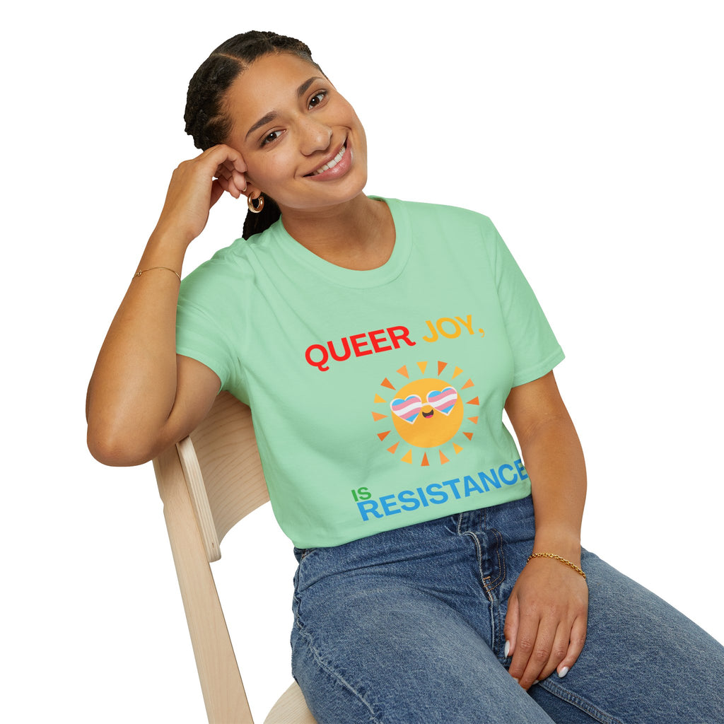 Queer Joy Is Resistance Pride Tree Las Vegas T-Shirt