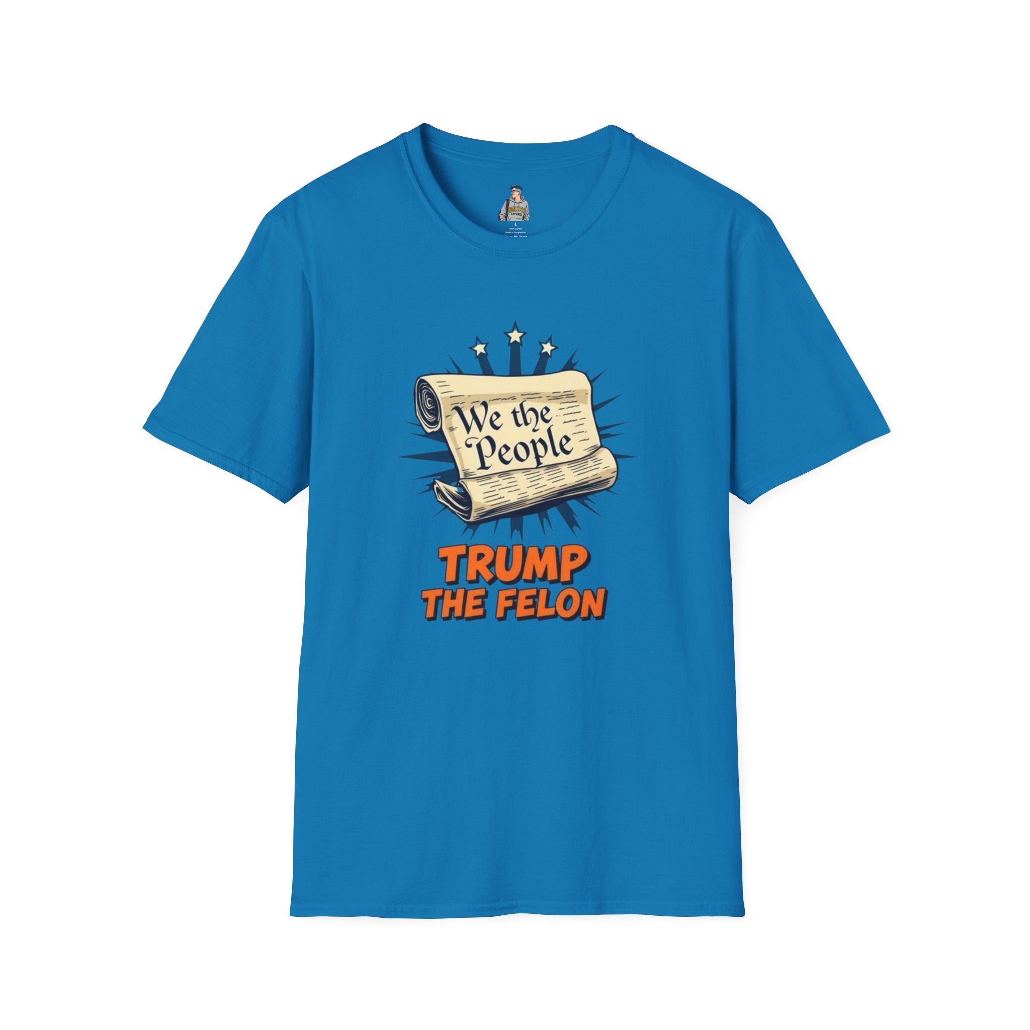 Unisex Softstyle T-Shirt - We the People Trump the Felon Tee