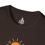Mountain Scene Unisex Softstyle T-shirt