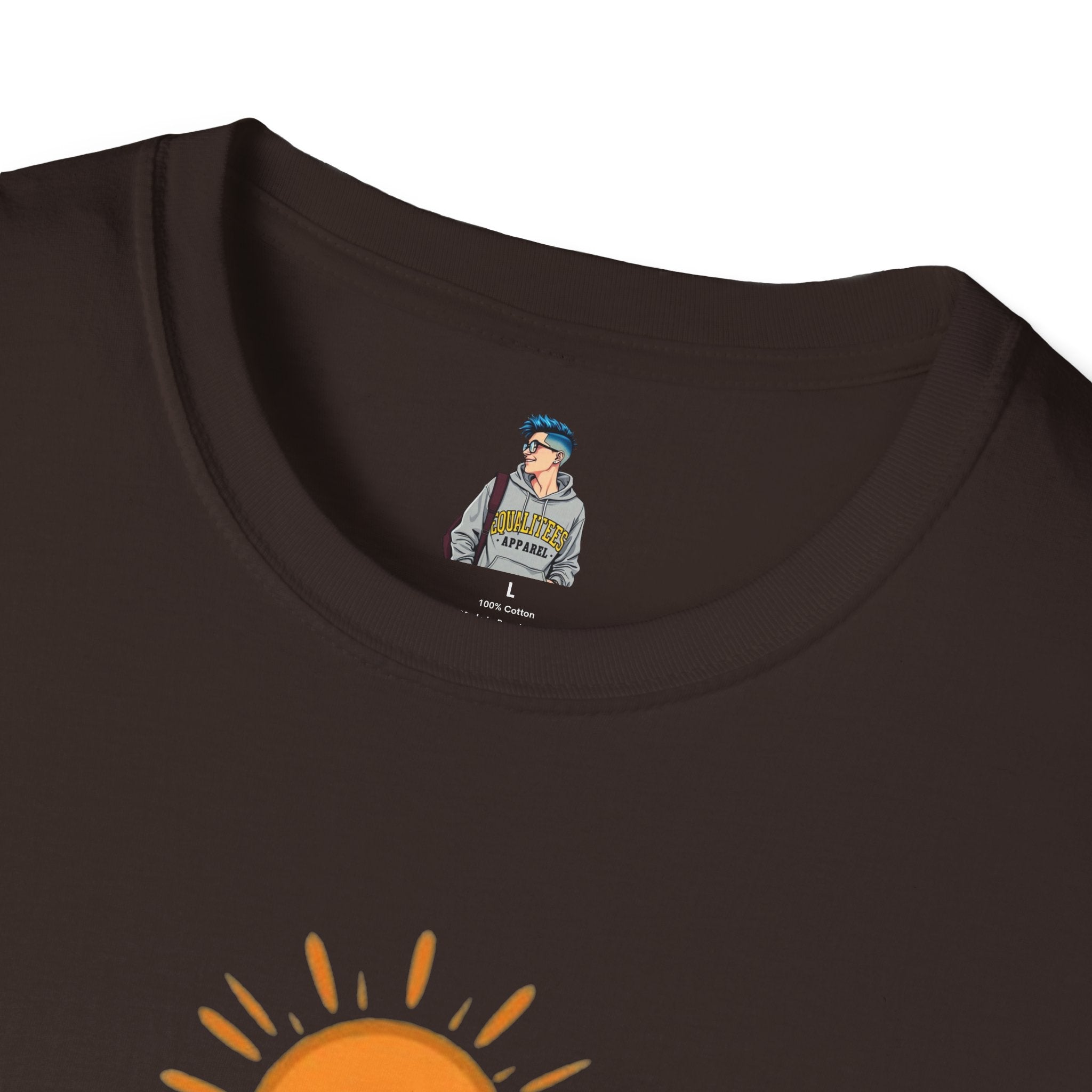 Mountain Scene Unisex Softstyle T-shirt