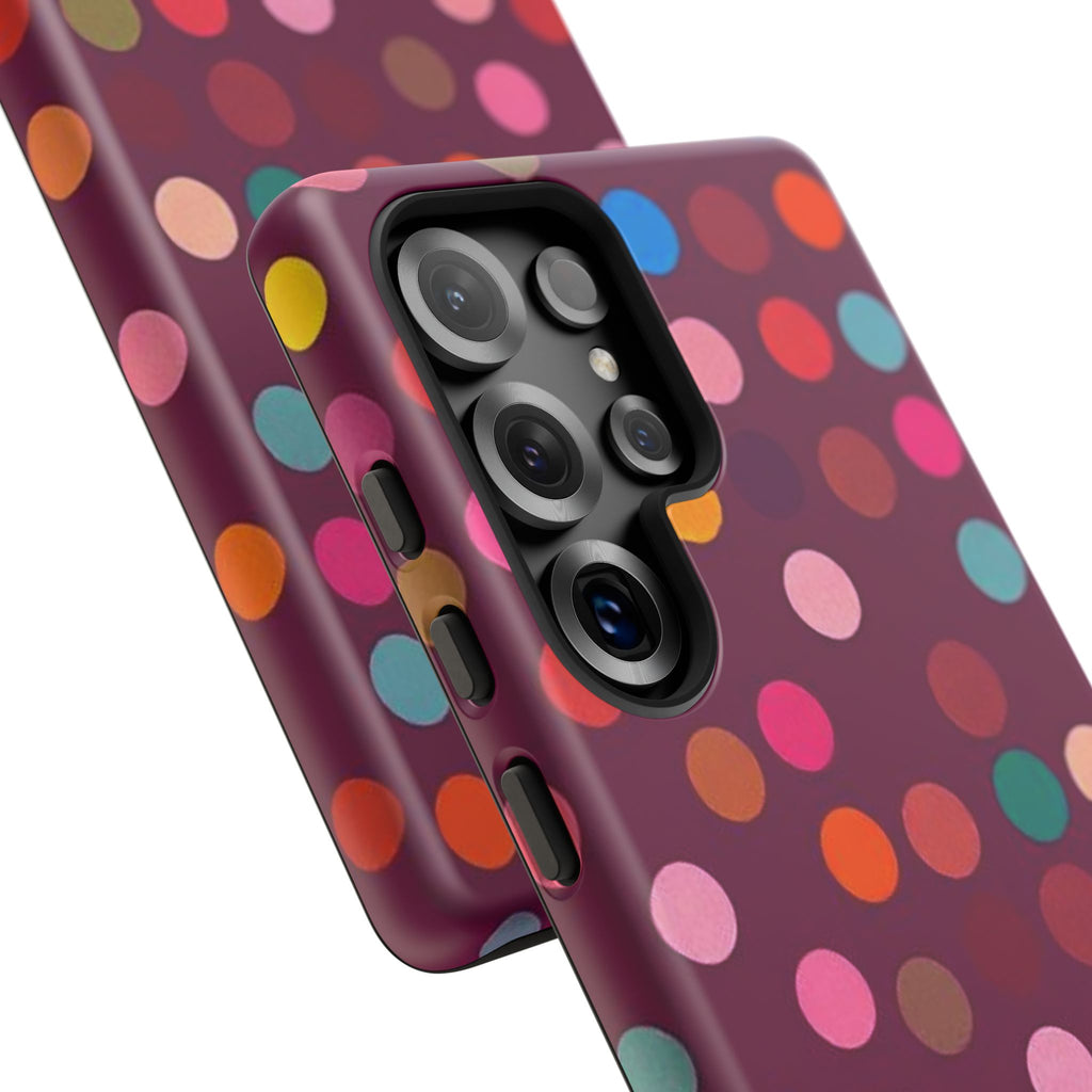 Polka-Dot Colorful Tough Case for Android