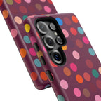 Polka-Dot Colorful Tough Case for Android