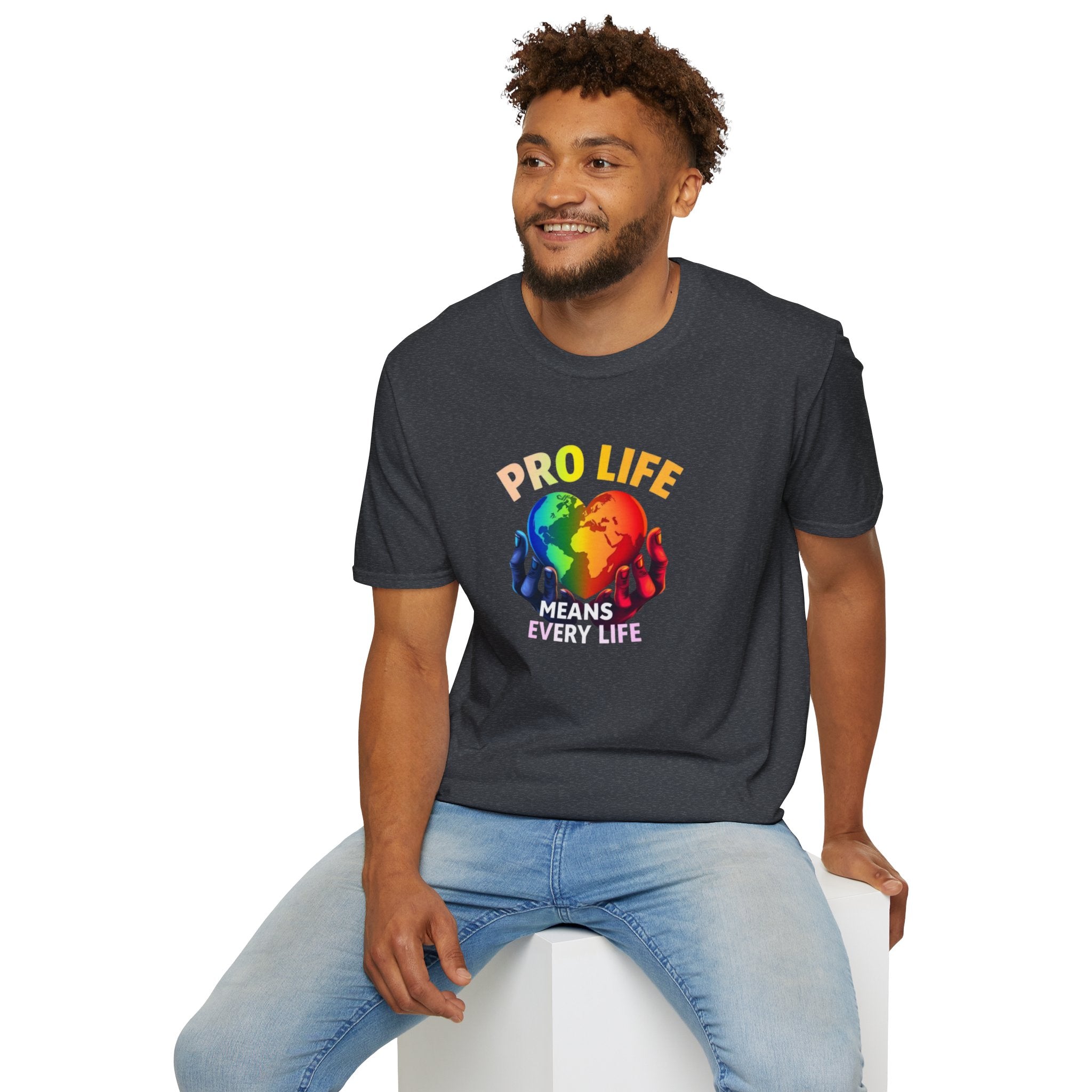 Pro Life Means Every Life Pride Tee
