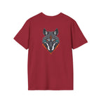 Mystical Wolf Design Unisex Softstyle T-shirt