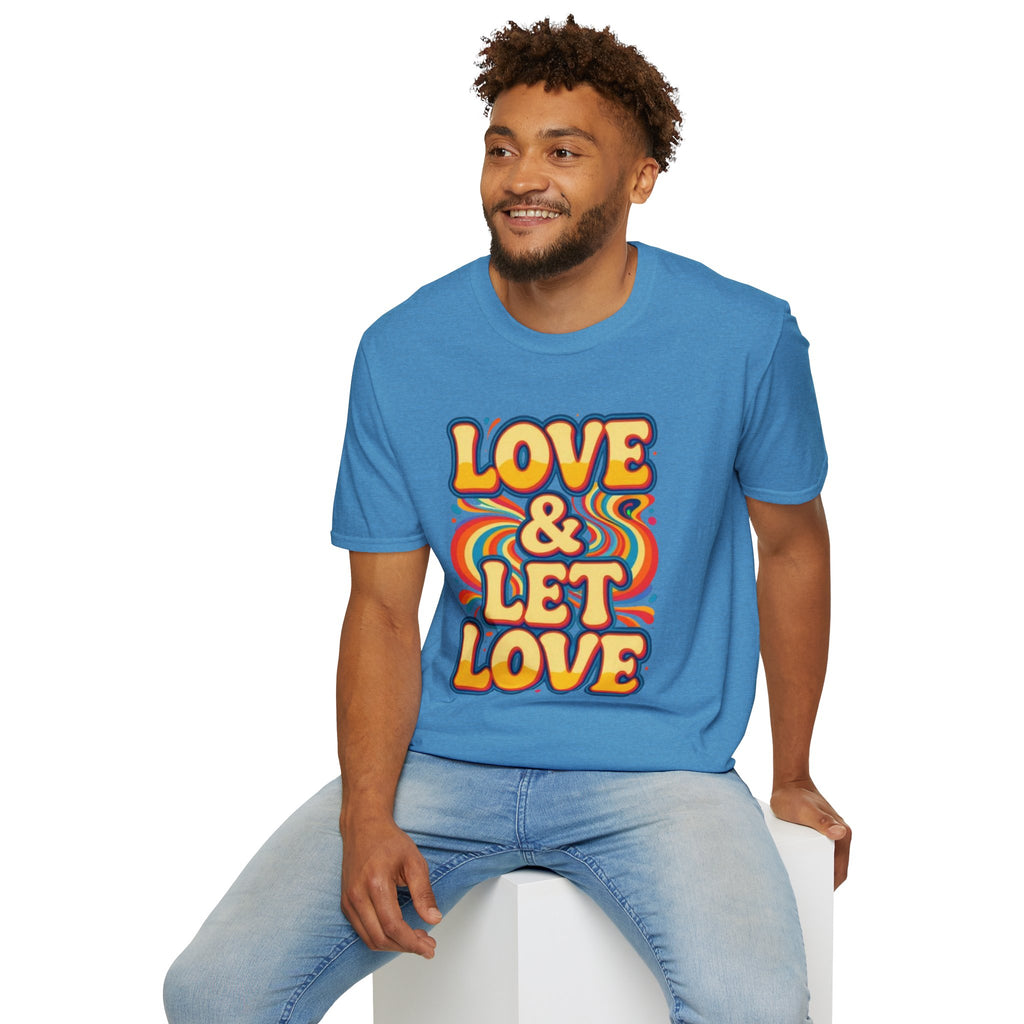 Love & Let Love Retro T-Shirt